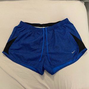 Nike Lined Running Shorts Blue M